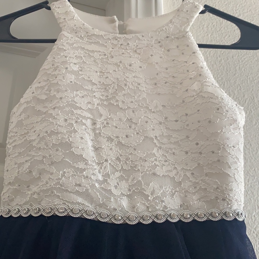 Formal Girls Halter Dress - Picture 2 of 5